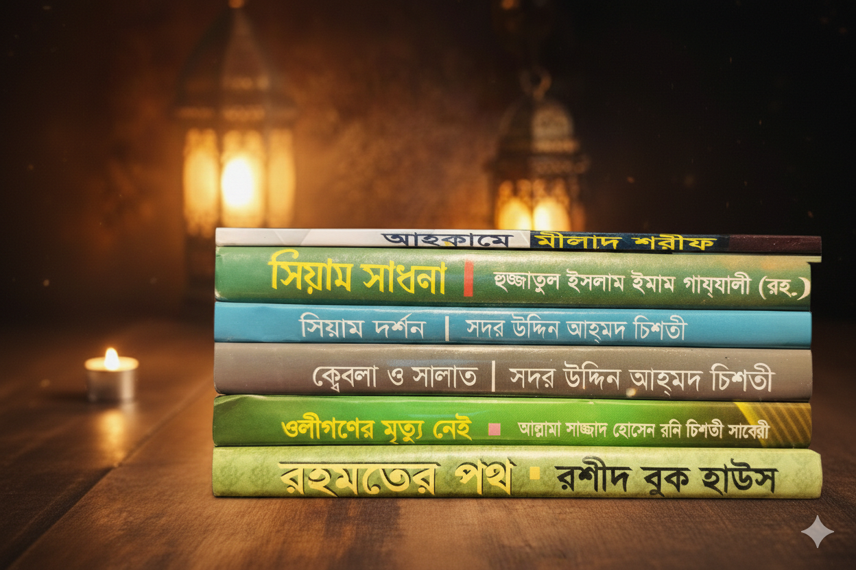 সিয়াম সাধনা .৫টি বইয়ের কম্বো প্যাকেজের সাথে ১টি বই ফ্রী